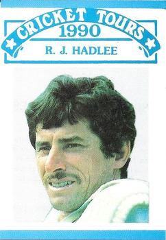 1990 Stamp Publicity Cricket Tours #26 R.J.Hadlee Front