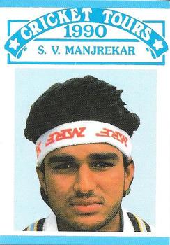1990 Stamp Publicity Cricket Tours #31 S.V. Manjrekar Front