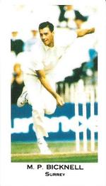 1990-91 County Print Services The England Cricket Team #4 Martin Bicknell Front