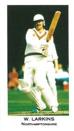 1990-91 County Print Services The England Cricket Team #8 Wayne Larkins Front