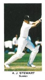 1990-91 County Print Services The England Cricket Team #15 Alec Stewart Front