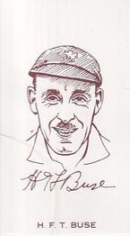 1991 County Print Services Somerset County Championship Cricket Series 1 #5 Bertie Buse Front
