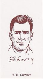1991 County Print Services Somerset County Championship Cricket Series 1 #28 Thomas Lowry Front