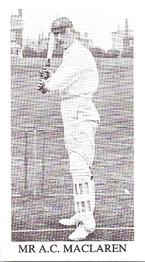 1989 County Print Services 1896 Cricketers #5 Archie MacLaren Front
