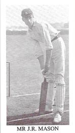 1989 County Print Services 1896 Cricketers #8 Jack Mason Front