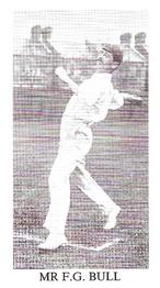1989 County Print Services 1896 Cricketers #13 Frederick Bull Front