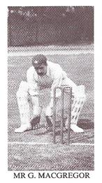 1989 County Print Services 1896 Cricketers #14 Gregor MacGregor Front