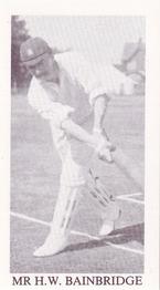 1989 County Print Services 1896 Cricketers #38 Herbert Bainbridge Front