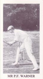 1989 County Print Services 1896 Cricketers #45 Pelham Warner Front