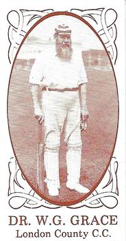 1986 M. & S. Keech 1902 English Cricketers #1 W.G. Grace Front