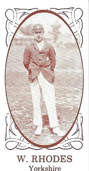 1986 M. & S. Keech 1902 English Cricketers #13 Wilfred Rhodes Front