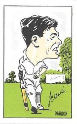 1997 Richards Collection Cricket Sporting Stars #7 Edward William Dawson Front