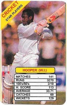 1997 Universal Star Players Of Cricket Trump Game #NNO Carl Hooper Front