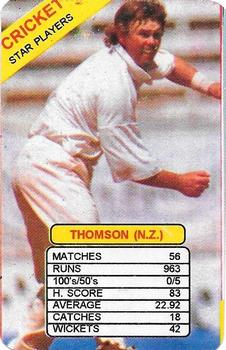 1997 Universal Star Players Of Cricket Trump Game #NNO Shane Thomson Front