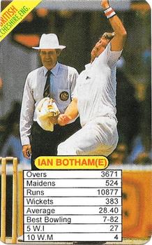 1997 Universal Cricket Test Superstars Trump Game (Bowlers) #NNO Ian Botham Front