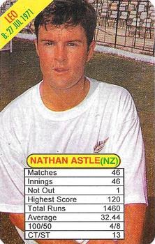 1997 Universal Cricket One Day International Batsmen Trump Game #NNO Nathan Astle Front