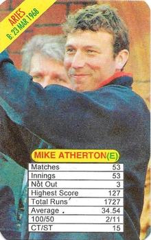 1997 Universal Cricket One Day International Batsmen Trump Game #NNO Mike Atherton Front