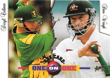 1997-98 Select - Box Card One on One #B3 Daryll Cullinan / Steve Waugh Front