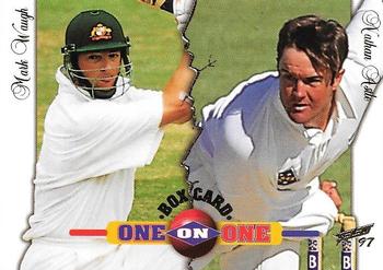 1997-98 Select - Box Card One on One #B5 Mark Waugh / Nathan Astle Front