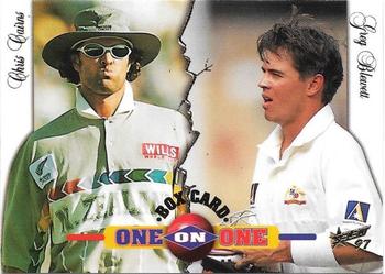 1997-98 Select - Box Card One on One #B6 Chris Cairns / Greg Blewett Front