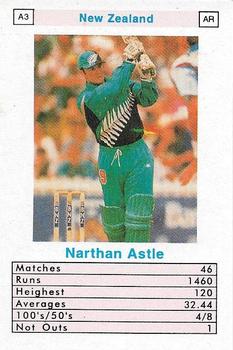 1998 Surana Top Trumps ODI Cricket Batsmen #A3 Nathan Astle Front