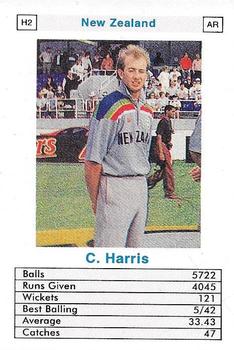1998 Surana Top Trumps ODI Cricket Bowlers #H2 Chris Harris Front