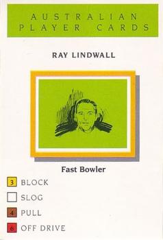 1993 Howzat Australian Cricket Player Card Game #NNO Ray Lindwall Front