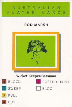 1993 Howzat Australian Cricket Player Card Game #NNO Rod Marsh Front