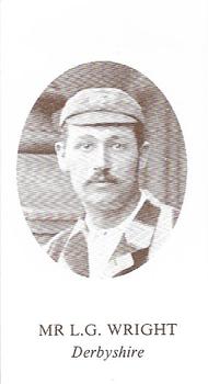 1989 County Print Services Cricketers 1890 #31 Levi Wright Front