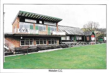 1998 Tony Sheldon Cricket Clubs And Pavilions #15 Walsden C.C. Front