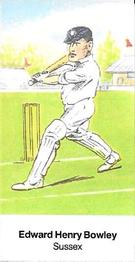 1999 D. Rowland Cricketers (Series 2) #1 Edward Henry Bowley Front