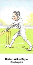 1999 D. Rowland Cricketers (Series 2) #20 Herbert Wilfred Taylor Front