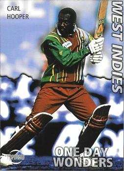 1999 Topdraw Cricketers One Day Wonders/One Day Masters #ODW4 Carl Hooper Front
