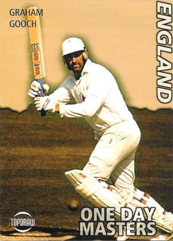 1999 Topdraw Cricketers One Day Wonders/One Day Masters #ODM1 Graham Gooch Front