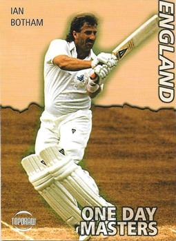 1999 Topdraw Cricketers One Day Wonders/One Day Masters #ODM2 Ian Botham Front