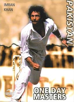 1999 Topdraw Cricketers One Day Wonders/One Day Masters #ODM10 Imran Khan Front