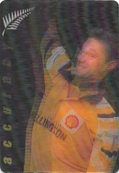 1997-98 Shell New Zealand Cricket Video Motion Cards #9 Gavin Larsen Front