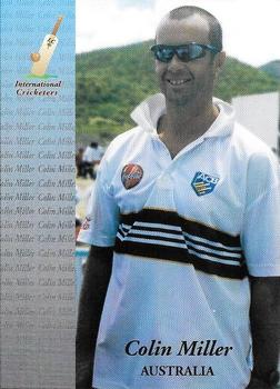 2000 PJ Sporting International Cricketers #NNO Colin Miller Front