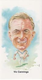 1991 John M. Brindley Hampshire County Cricket Club #NNO Vic Cannings Front