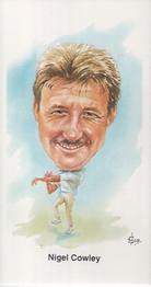 1991 John M. Brindley Hampshire County Cricket Club #NNO Nigel Cowley Front