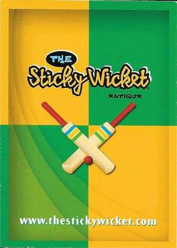 2003 The Sticky Wicket West Indies Cricket Hall of Fame #NNO Header Card Front