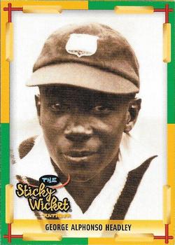 2003 The Sticky Wicket West Indies Cricket Hall of Fame #NNO George Alphonso Headley Front