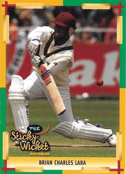 2003 The Sticky Wicket West Indies Cricket Hall of Fame #NNO Brian Charles Lara Front