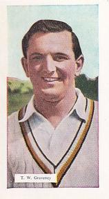 1958 National Spastics Society Famous County Cricketers #4 Tom Graveney Front