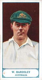 1926 J.A. Pattreiouex Cricketers #4 Warren Bardsley Front