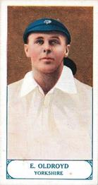 1926 J.A. Pattreiouex Cricketers #30 Edgar Oldroyd Front