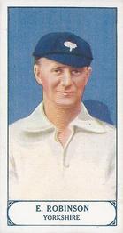 1926 J.A. Pattreiouex Cricketers #47 Emmott Robinson Front