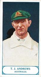 1926 J.A. Pattreiouex Cricketers #65 Tom Andrews Front