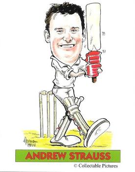 2005 Collectable Pictures The Ashes #3 Andrew Strauss Front