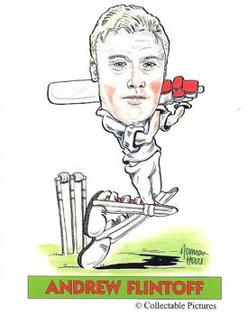 2005 Collectable Pictures The Ashes #7 Andrew Flintoff Front